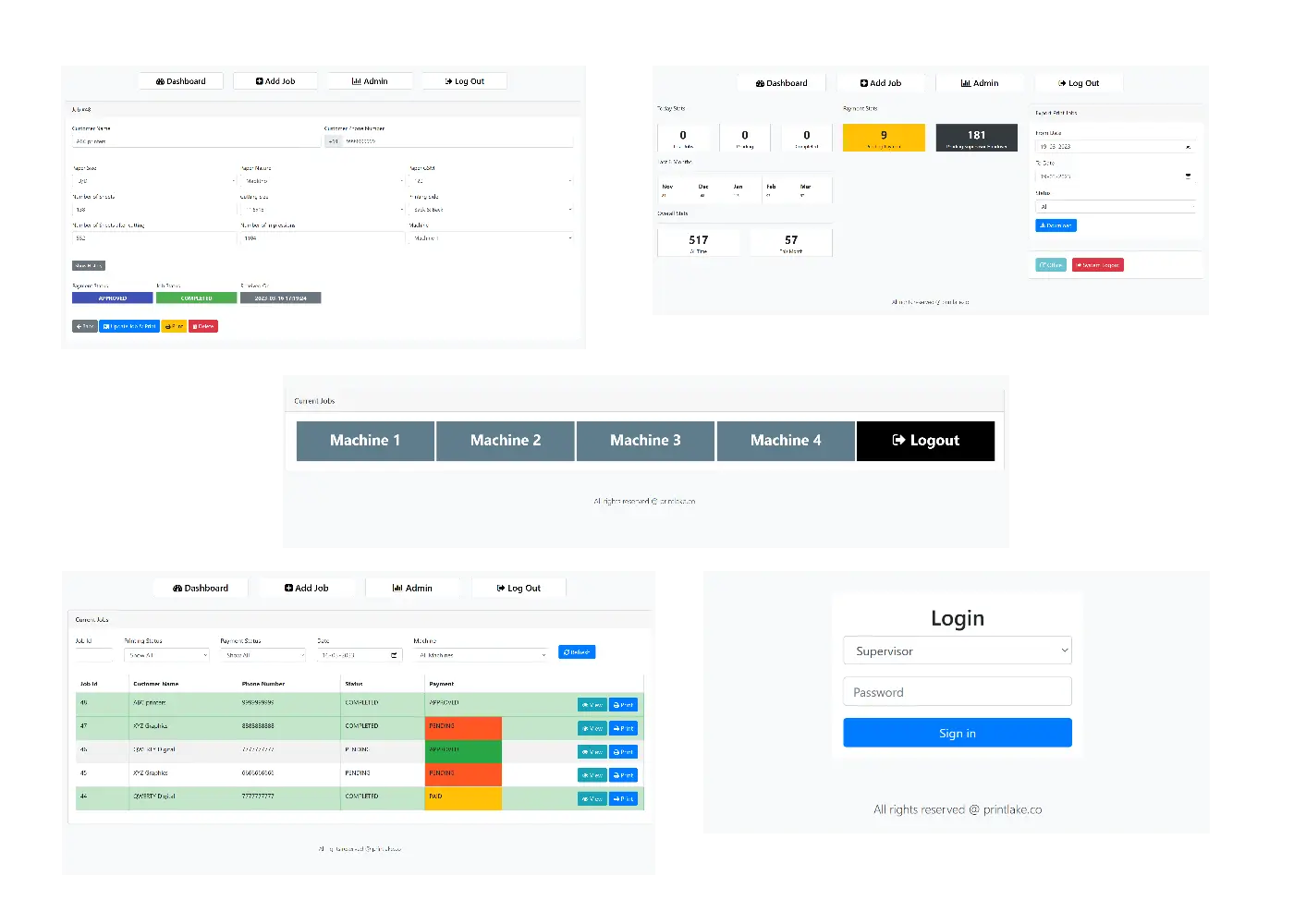 Printlake Screenshots